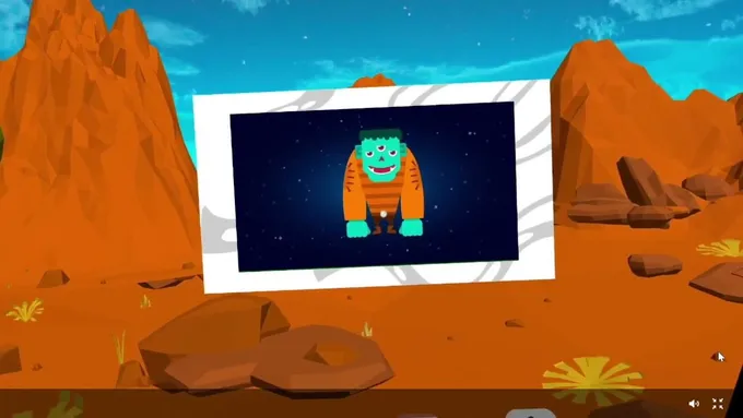 Fotograma del video del prototipo inmersivo en realidad virtual desarrollado para Meta Quest 3s